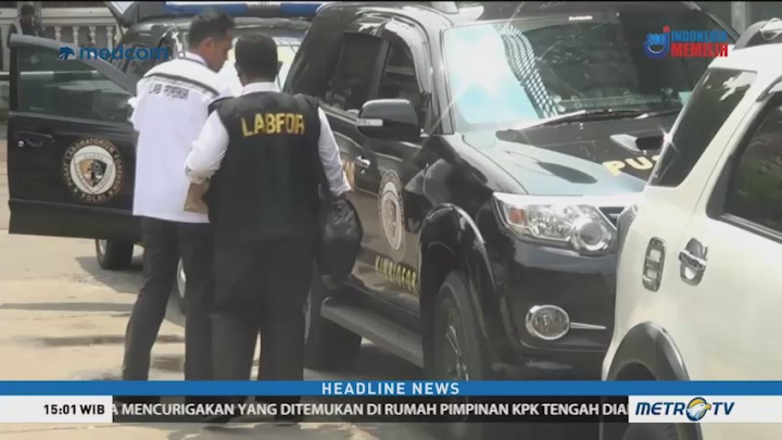 Polisi Olah TKP Rumah Ketua KPK Agus Rahardjo