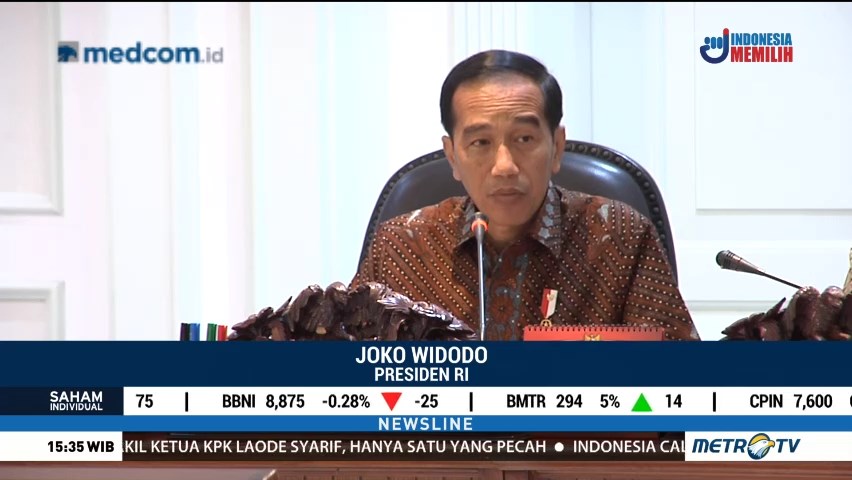 Jokowi Minta Integrasi Transportasi Segera Terealisasi