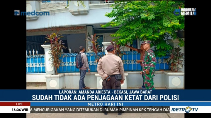 Kondisi Kediaman Agus Raharjo Setelah Teror Bom