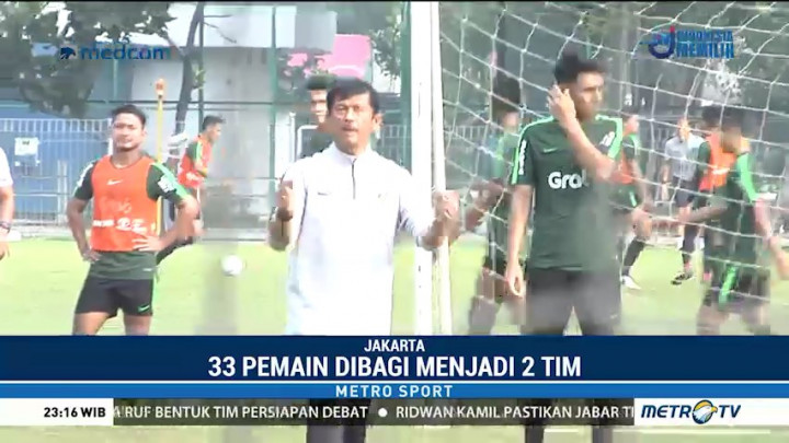 Timnas U-22 Asah Penyelesaian Akhir dan Kekompakan Lini Pertahanan