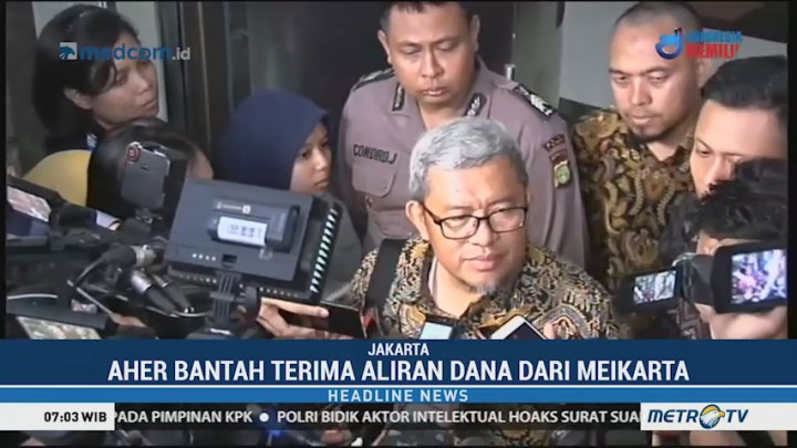 Aher Bantah Terima Aliran Dana dari Meikarta