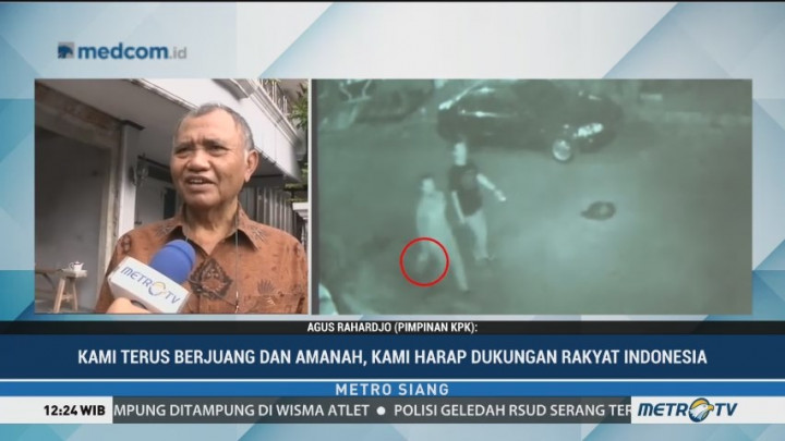 Agus Rahardjo: Kami akan Tetap Berjuang Berantas Korupsi