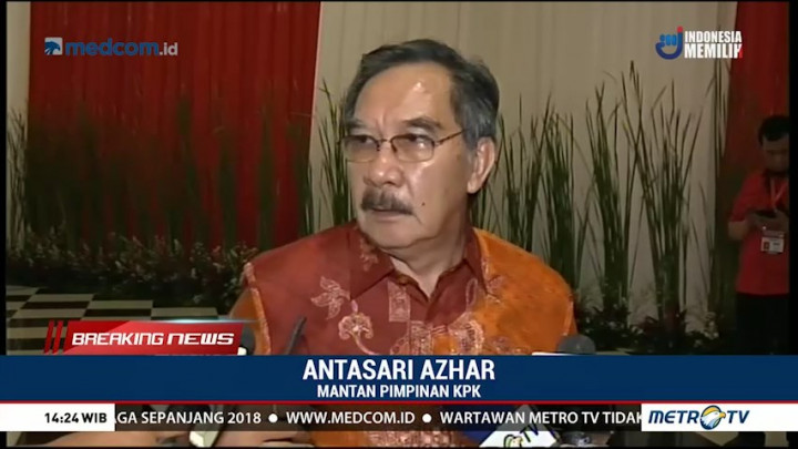 Pimpinan KPK Diteror, Antasari Azhar: Saya Nerima 8 Tahun Penjara