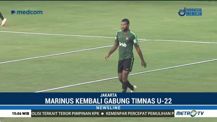 Tekad Marinus Manewar Bersama Garuda Muda
