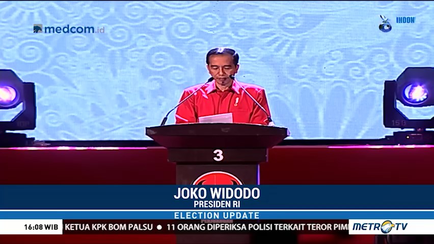 Jokowi Hentikan Pidato Saat Azan Dzuhur