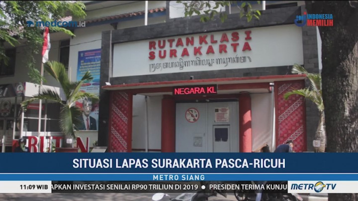 Situasi di Lapas Surakarta Pascaricuh