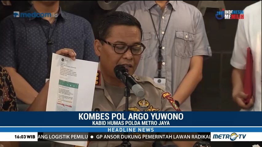 Polisi Tetapkan Satu Tersangka Baru Kasus Hoaks Surat Suara