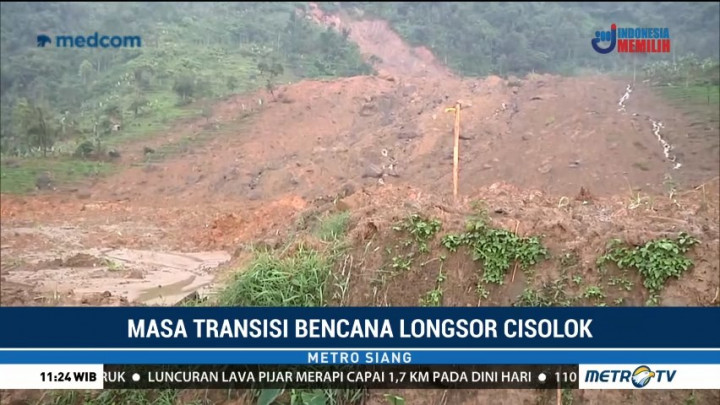 Masa Transisi Bencana Longsor Cisolok