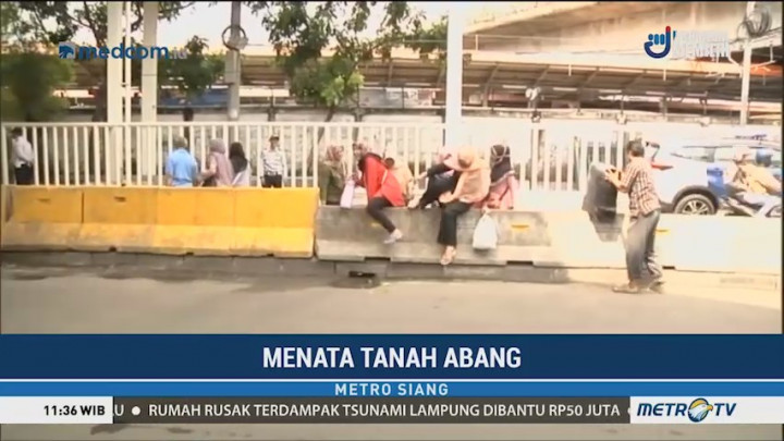 Pantauan Terkini <i>Skybridge</i> Tanah Abang