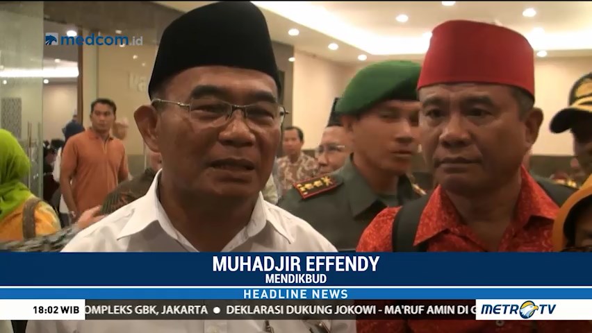 Mendikbud Minta Pelajar Tak Sebarkan Hoaks dan Ujaran Kebencian