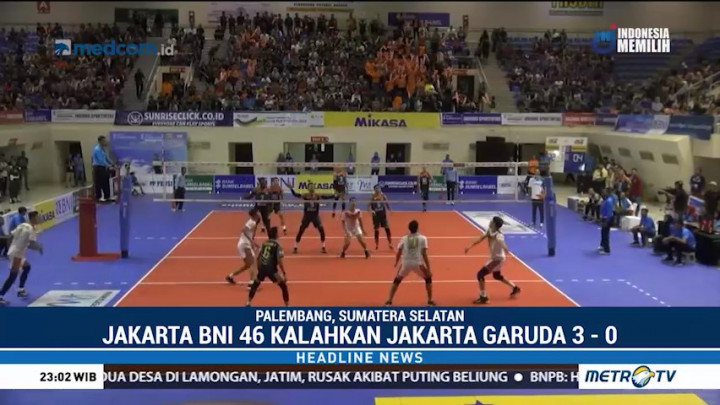 Putra BNI 46 Kalahkan Jakarta Garuda
