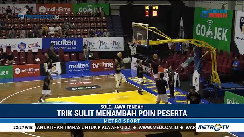 Jelang Slam Dunk Contest IBL All Stars