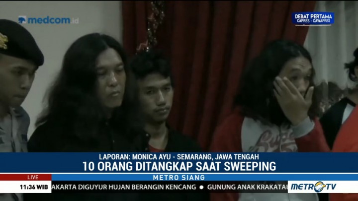 Polisi Bekuk 10 Pelaku Sweeping di Solo
