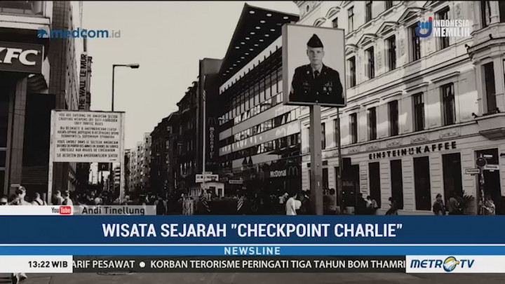 Wisata Sejarah 'Checkpoint Charlie'