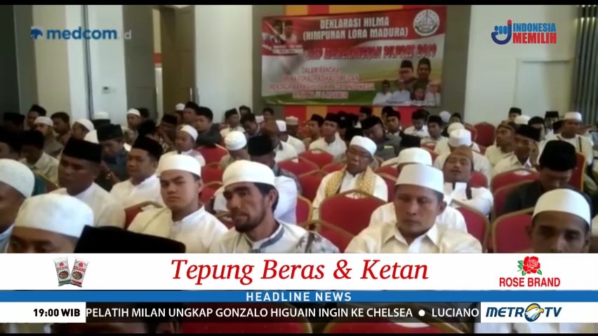 Tokoh Madura Siap Menangkan Jokowi-Ma'ruf