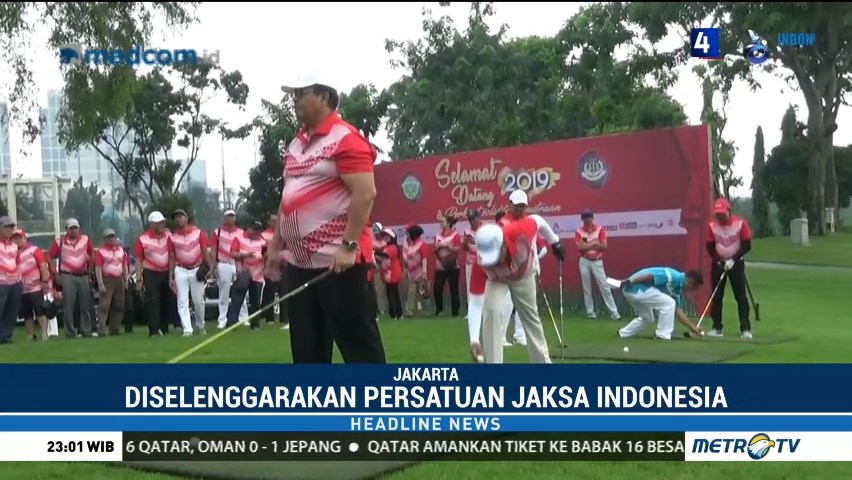 Persatuan Jaksa Indonesia Kembali Gelar Turnamen Golf