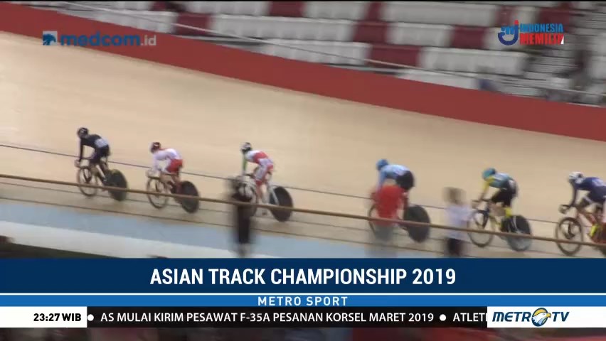 Indonesia Tambah Satu Medali Perak di Hari Terakhir Asian Track Championship 2019