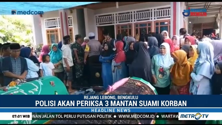 Satu Keluarga Korban Pembunuhan di Rejang Lebong Dimakamkan