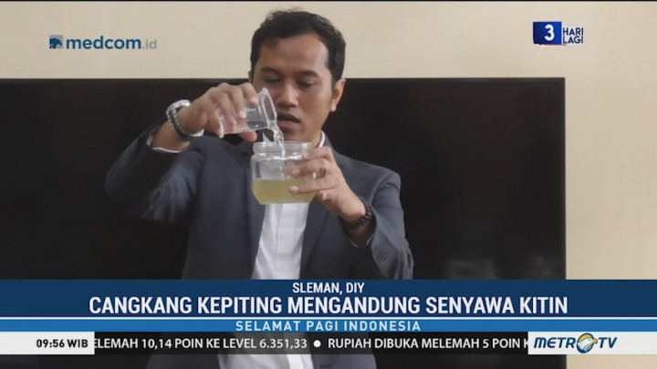 Dosen UGM Ciptakan Formula Anti Hama dari Cangkang Kepiting
