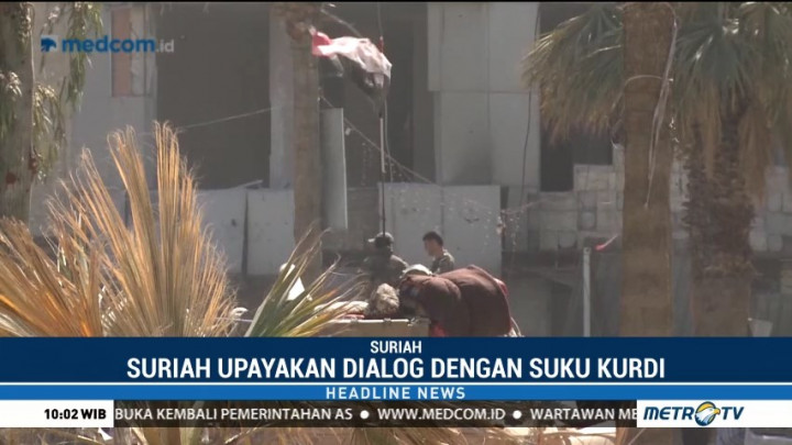 Suriah Upayakan Dialog dengan Suku Kurdi