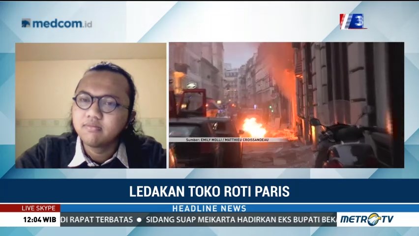 Akses di Sekitar Lokasi Ledakan di Paris Masih Ditutup