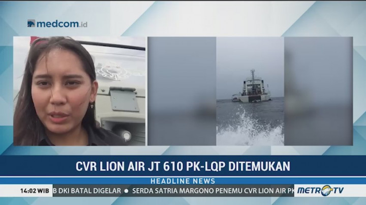 Tinjau Lokasi Penemuan CVR Lion Air PK-LQP