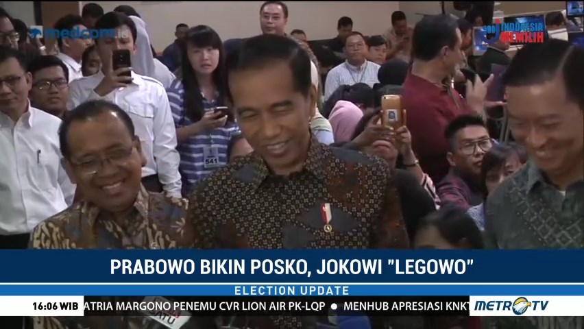 Jokowi Legowo Prabowo Dirikan Posko di Solo