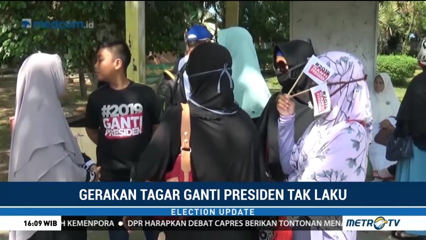 Deklarasi #2019GantiPresiden Gagal Digelar