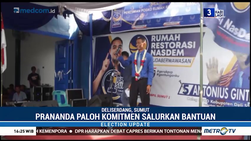 NasDem Deli Serdang Resmikan Rumah Restorasi