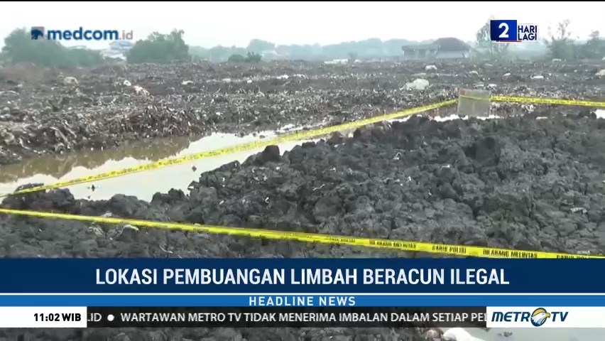 3 Anak di Bekasi Terkena Luka Bakar Diduga Karena Limbah Berbahaya