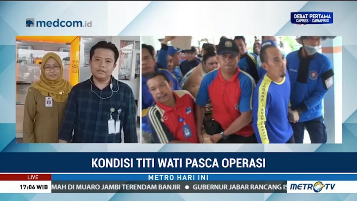 Operasi Pengecilan Lambung Titi Wati Berjalan Lancar