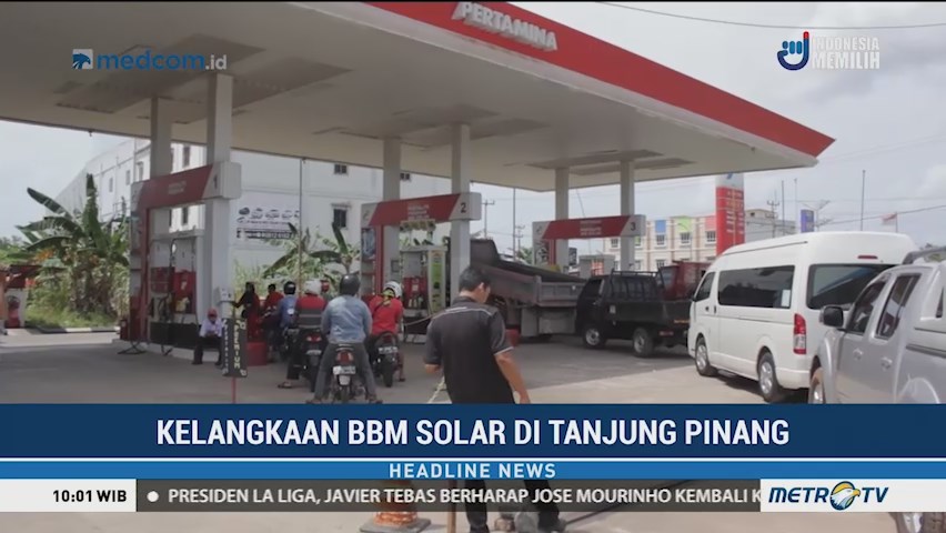 Solar Langka di Tanjung Pinang