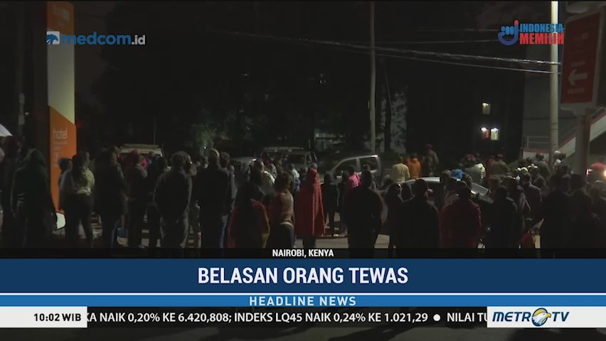 Belasan Orang Tewas Akibat Teror di Kenya