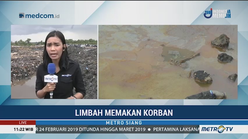 Tercium Aroma Menyengat dari Lokasi Pembuangan Limbah di Bekasi