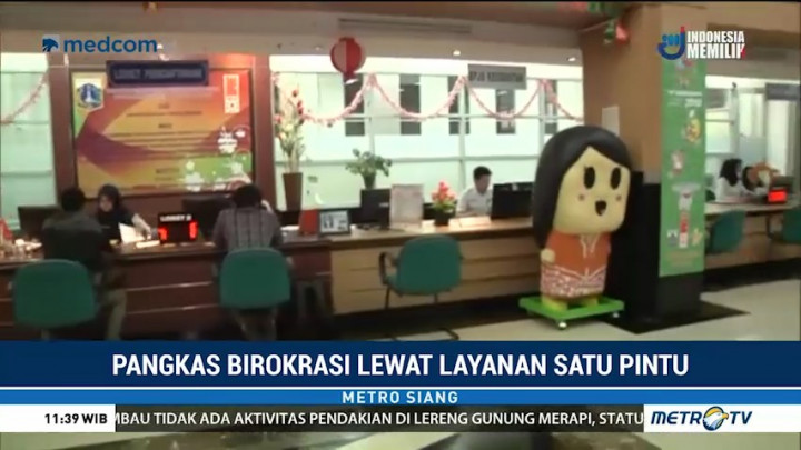 Pangkas Birokrasi Lewat Layanan Satu Pintu