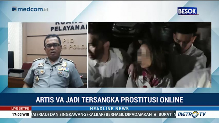 Vanessa Angel Jadi Tersangka Kasus Prostitusi Online
