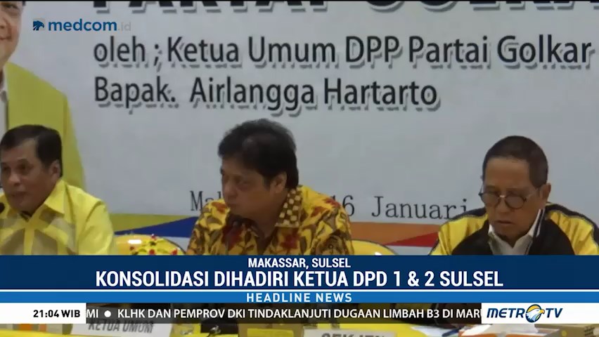 Golkar Sulsel Siap Menangkan Jokowi-Ma'ruf
