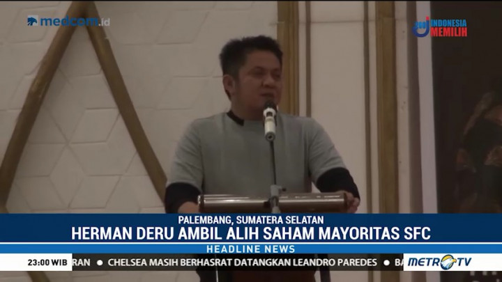 Gubernur Sumsel Ambil Alih Saham Mayoritas Sriwijaya FC