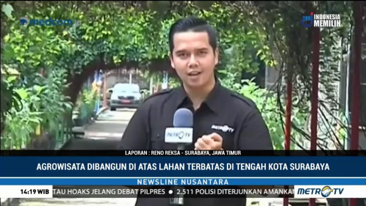 Agrowisata di Pusat Kota Surabaya