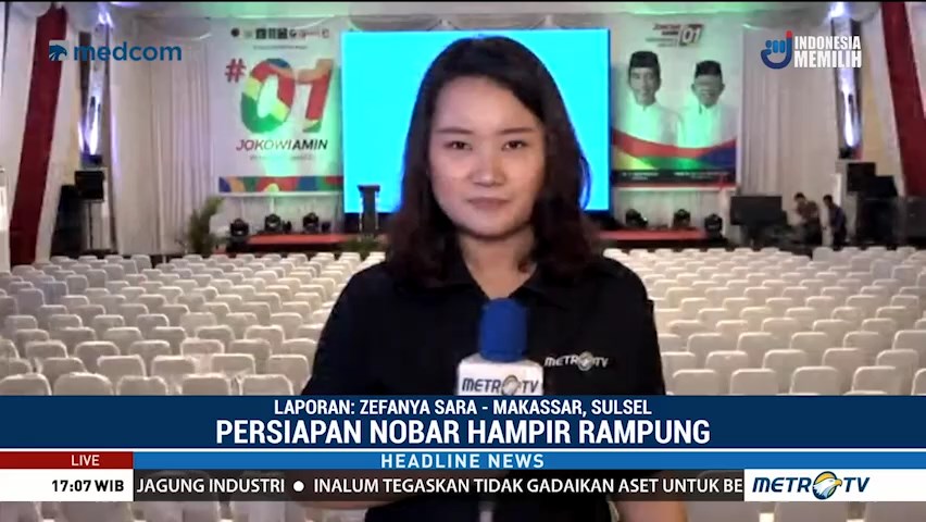 Nobar Debat Pilpres Digelar di Rumah Wali Kota Makassar