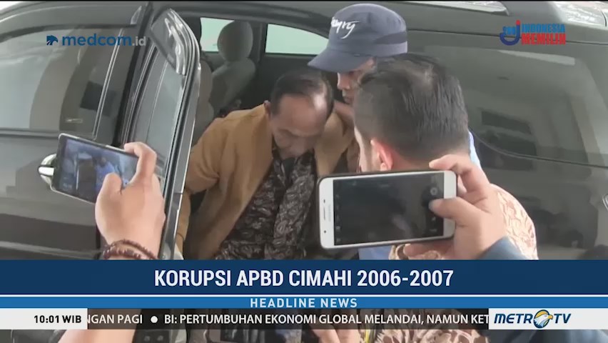Kasus Korupsi APBD, Itoj Tochija Penuhi Panggilan Kejari Cimahi