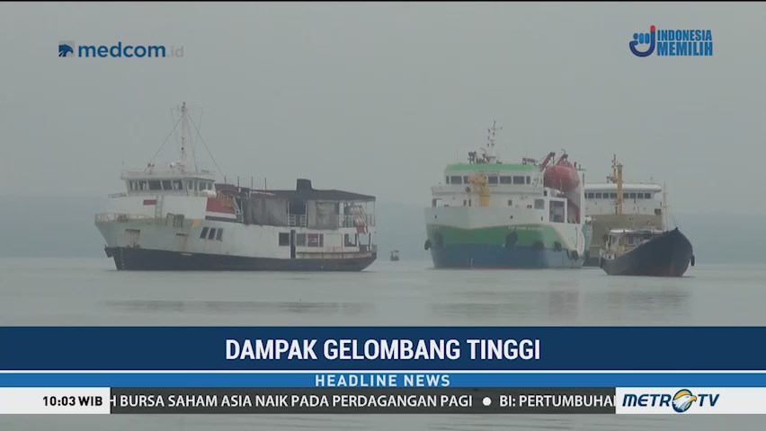 Gelombang Tinggi, Sejumlah Jadwal Pelayaran di Sumenep Ditunda