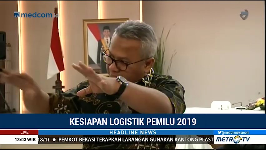 KPU Gelar Rapat Koordinasi Persiapan Produksi Logistik Pemilu