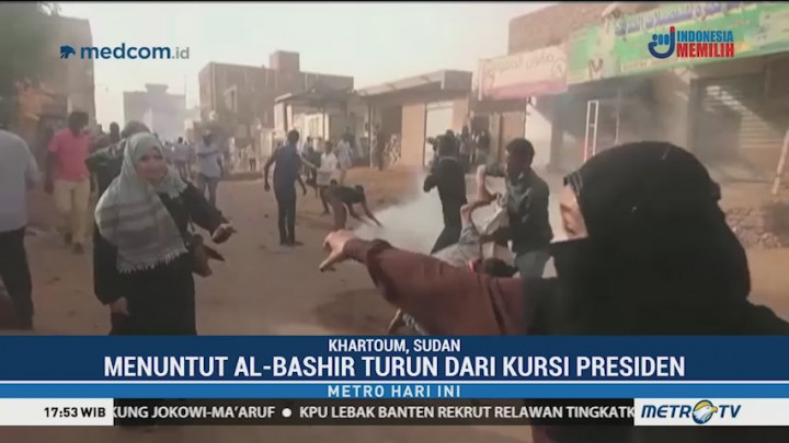 Total 40 Tewas dalam Aksi Demo Tuntut Presiden Sudan Mundur