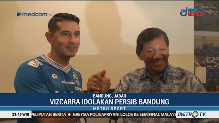 Persib Kenalkan Esteban Vizcarra