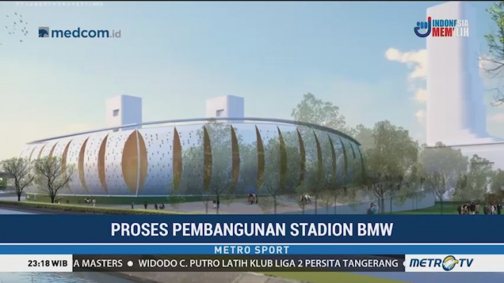 Progres Pembangunan Stadion BMW