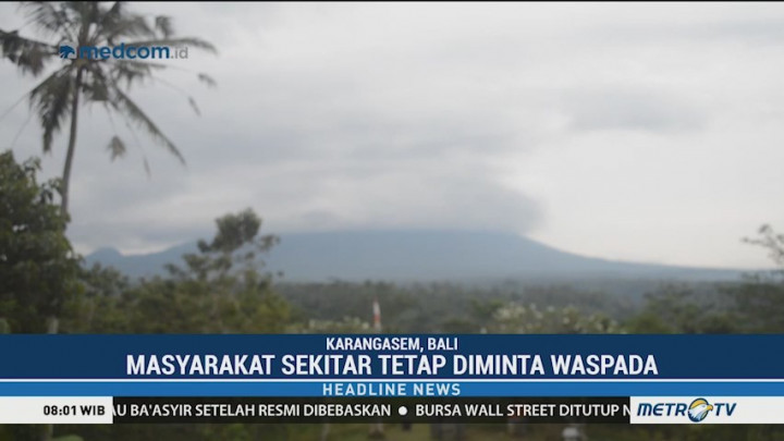 Status Gunung Agung Masih Siaga level III