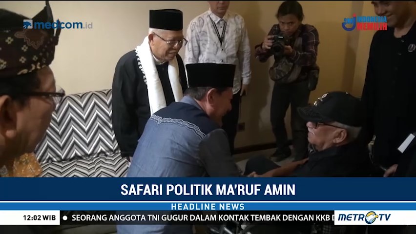 Ma'ruf Amin Temui Tokoh Masyarakat Sunda di Bandung