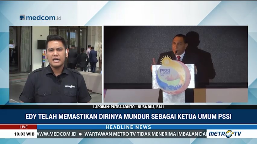 Edy Rahmayadi Mundur dari Ketua Umum PSSI