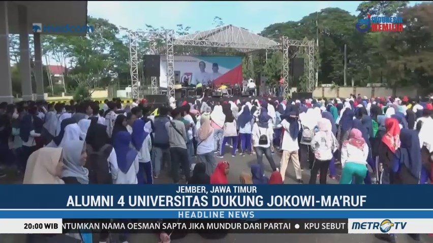 Alumni 4 Universitas di Jember Dukung Jokowi-Ma'ruf